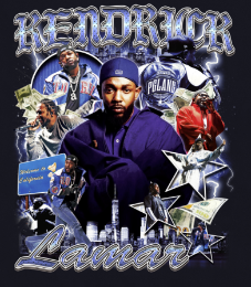 Kendrick Lamar Oversize Hoodie